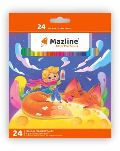 مداد رنگی ۲۴ عددی - طرح 3