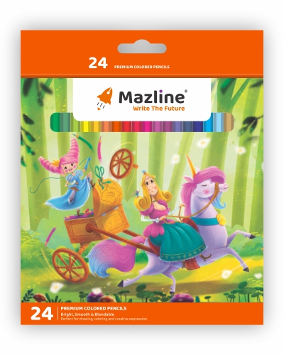 مداد رنگی ۲۴ عددی - طرح 2